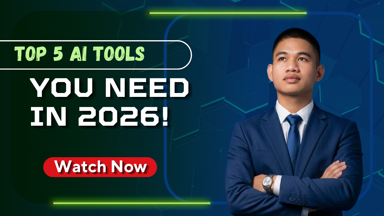 Top 5 AI Tools You Need in 2026